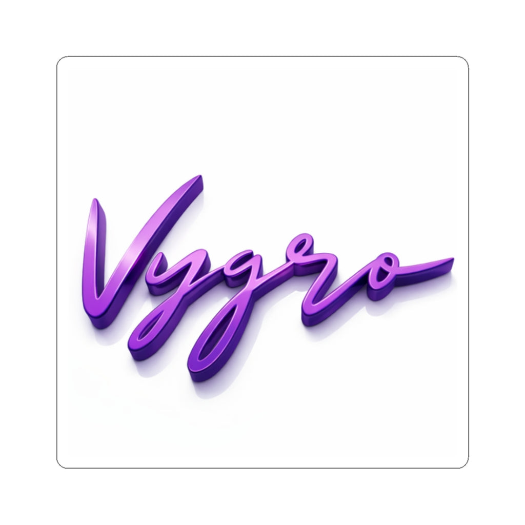 VYGRO SCRIPT PURPLE STICKER
